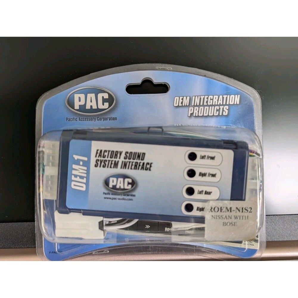 New PAC Roem-NIS2 Radio Replacement Interface Nissan Oem Wiring Harness 95-06 Qs